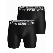 Björn Borg Kalsonger 2P Performance Boxer 1572 Svart polyester Small H...