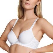 Calida BH Natural Comfort Lace Bra Vit polyamid A 80 Dam