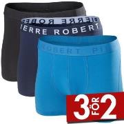 Pierre Robert Kalsonger 3P For Men Boxers CL1 Flerfärgad ekologisk bom...