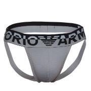 Armani Cotton Jockstrap Kalsonger Grå bomull Small Herr