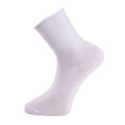 Trofe Cotton Solid Sock Strumpor Vit Strl 37/41 Dam
