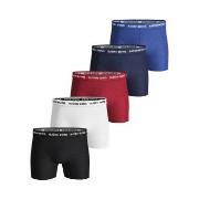 Björn Borg Kalsonger 5P Essential Shorts Solids Röd/Blå bomull Medium ...