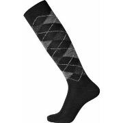 Egtved Strumpor Printed Wool Kneehigh Sock Svart Strl 45/48 Herr