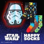 Happy socks Strumpor 6P Star Wars Stormtrooper Gift Box Flerfärgad bom...