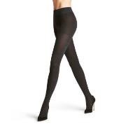 Falke Strumpbyxor Family Women Cotton Tights Antracit bomull Small Dam