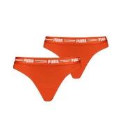 Puma Trosor 2P Logo Waistband String Orange Small Dam