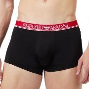 Emporio Armani Kalsonger Microfiber Trunk Svart polyamid Small Herr