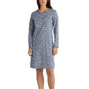 Calida Favourites Sleep Long-Sleeves Nightdress Marin bomull Small Dam