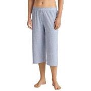 Calida Favourites Sleep Medium-Length Pants Ljusblå bomull Small Dam