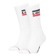 Levis Strumpor 2P Sport Regular Cut Sock Vit Strl 39/42