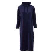 Damella Velour Cosy Dress Marin Small Dam