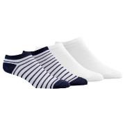 Damella Strumpor 2P Ankle Socks Vit/Marin Strl 39/42 Dam