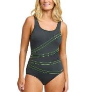 Damella Keira Chlorine Resistant Swimsuit 36-50 Khaki polyester 38 Dam