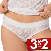 Sloggi Trosor GO Allround Lace Hipster Vit One Size Dam