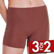 Sloggi ZERO Feel 2 0 Cyclist Shorts Mörkbrun Small Dam