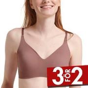 Sloggi BH ZERO Microfibre 2.0 Bralette Brun Small Dam