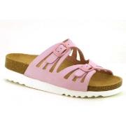 Scholl Ystad Women Rosa/Vit Strl 37 Dam