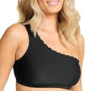 Damella Nora Wavy Bikini Top Svart 38 Dam