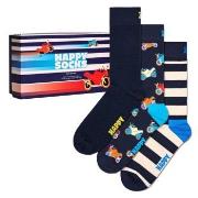 Happy socks Strumpor 3P Navy Socks Gift Box Flerfärgad Strl 41/46