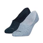 Calvin Klein Strumpor 2P Women Mid Cut Footie Socks Marin/Blå Strl 39/...
