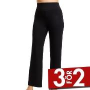 Damella Bamboo Lounge Pants Svart Bambu Small Dam