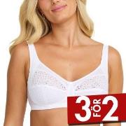 Damella BH Classic Soft Lace Bra Vit A 75 Dam