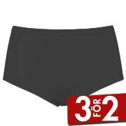 Damella Trosor High Waist Maxi Brief Mörkgrå merinoull 38 Dam