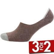 Amanda Christensen Strumpor True Contrast Invisible Sock Mörkbrun Strl...