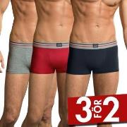 Jockey Kalsonger 3P Cotton Stretch Short Trunk Blandad Färg bomull Sma...