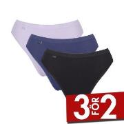 Sloggi Trosor 3P Basic Tai Multi Flerfärgad-2 bomull 38 Dam