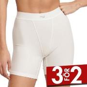 Sloggi Trosor Ever Ease Cyclist Shorts Vit Small Dam