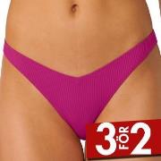 Sloggi Shore Dottyback Bikini Tanga Cerise polyester Large Dam