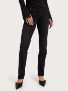 Only - Straight jeans - Washed Black - Onlalicia Reg Strt Dnm DOT297 N...