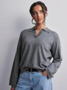 Object Collectors Item - Stickade tröjor - Medium Grey Melange - Objth...
