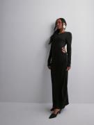 Only - Maxiklänningar - Black - Onlmay Life L/S Maxi Dress Jrs Now - K...