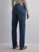 JJXX - Straight jeans - Medium Blue Denim - Jxnice Sl-Straight Ank Mw ...