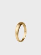 Muli Collection - Ringar - Guld - Brushed Ring - Smycken - Rings
