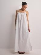 JJXX - Maxiklänningar - White - Jxkarla Linen Blend Long Dress Wvn - K...