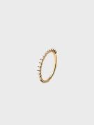 Muli Collection - Ringar - Guld - Thin Pearl Ring - Smycken - Rings