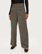 JDY - Multi/Mönstrad - Jdygeggo Mia Long Check Pant Jrs No