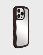 Holdit - Brun - Wavy Case iPhone 14 Pro Mirror