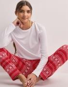 DORINA - Vit - Bianca Pyjama Top & Pants