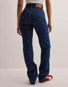 Calvin Klein Jeans - Blå - High Rise Straight