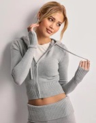 Nelly - Grå - Soft Lounge Knit Sweater