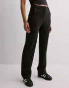 Vero Moda - Svart - Vmzamira Mw Straight Pant Ga Noos