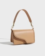 ATP ATELIER - Beige - Assisi Stitch Vacchetta Shoulder Bag