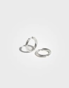 Pilgrim - Silver - EDEA Recycled Hoops