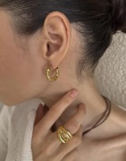 Muli Collection - Guld - Terra Hoop