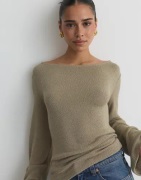 Nelly - Grön - Gorgeous Wide Sleeve Sweater