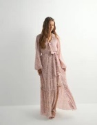 Nelly - Blommig - Maxi Wrap Dress